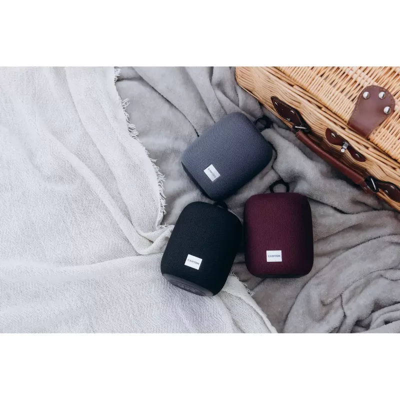 Canyon BSP-8 prenosný Bluetooth reproduktor, 10 W, červený