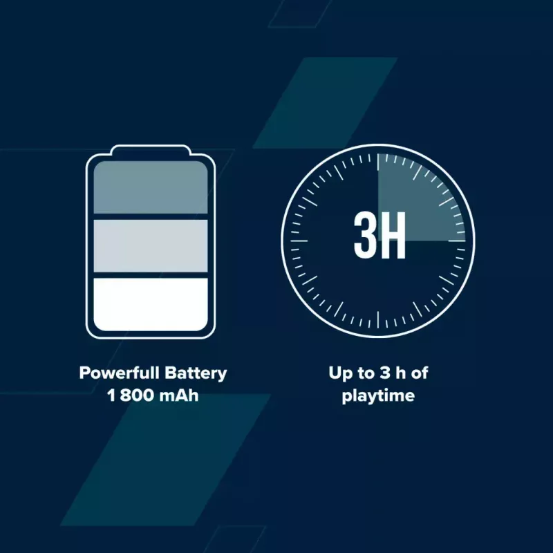 Canyon BSP-8 prenosný Bluetooth reproduktor, 10 W, červený