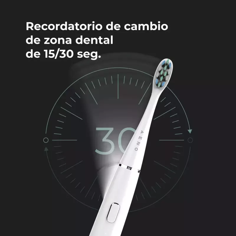 Sonická zubná kefka AENO DB1S biela 4 režimy 46000 ot/min