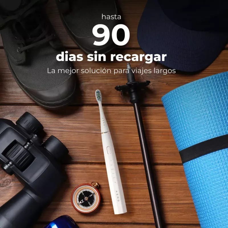 Sonická zubná kefka AENO DB1S biela 4 režimy 46000 ot/min
