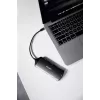 Canyon DS-15 USB 3.2 Gen 1 Type-C sivý 100W Power Delivery Ethernet 1 Gbps
