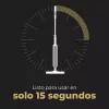Parný čistič AENO SM2 0,275 L sivá biela 3 bar 25 g/min