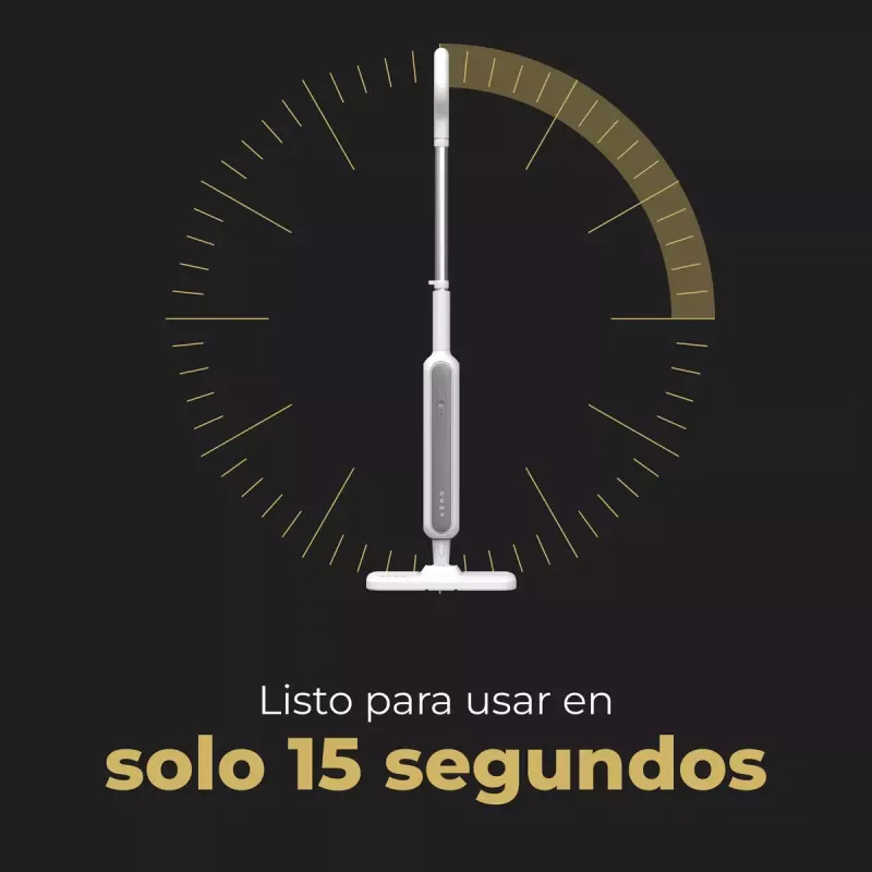 Parný čistič AENO SM2 0,275 L sivá biela 3 bar 25 g/min