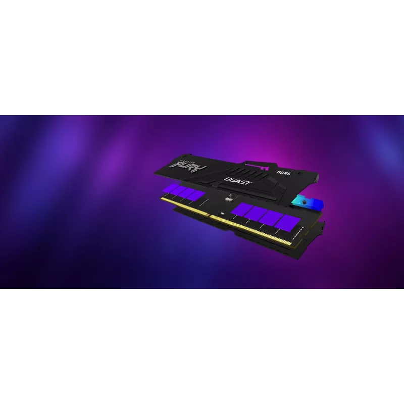 Kingston Technology FURY Beast 64GB 6000MT/s DDR5 CL36 DIMM (sada 2) RGB