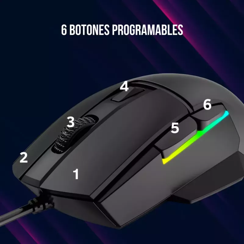 Myš Lorgar Jetter 357 Gaming optická pravácka