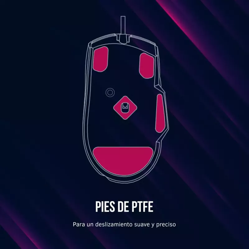 Myš Lorgar Jetter 357 Gaming optická pravácka