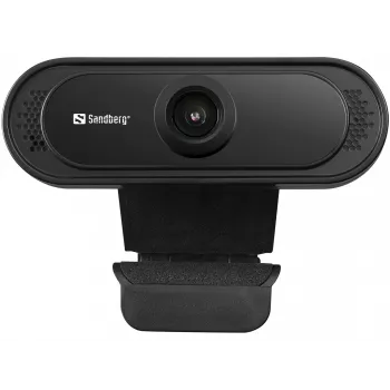 Sandberg USB webkamera 1080P Saver, 2 MP, 1920 x 1080 pixelov, Full HD, 30 fps, 1920x1080@30fps, 1080p