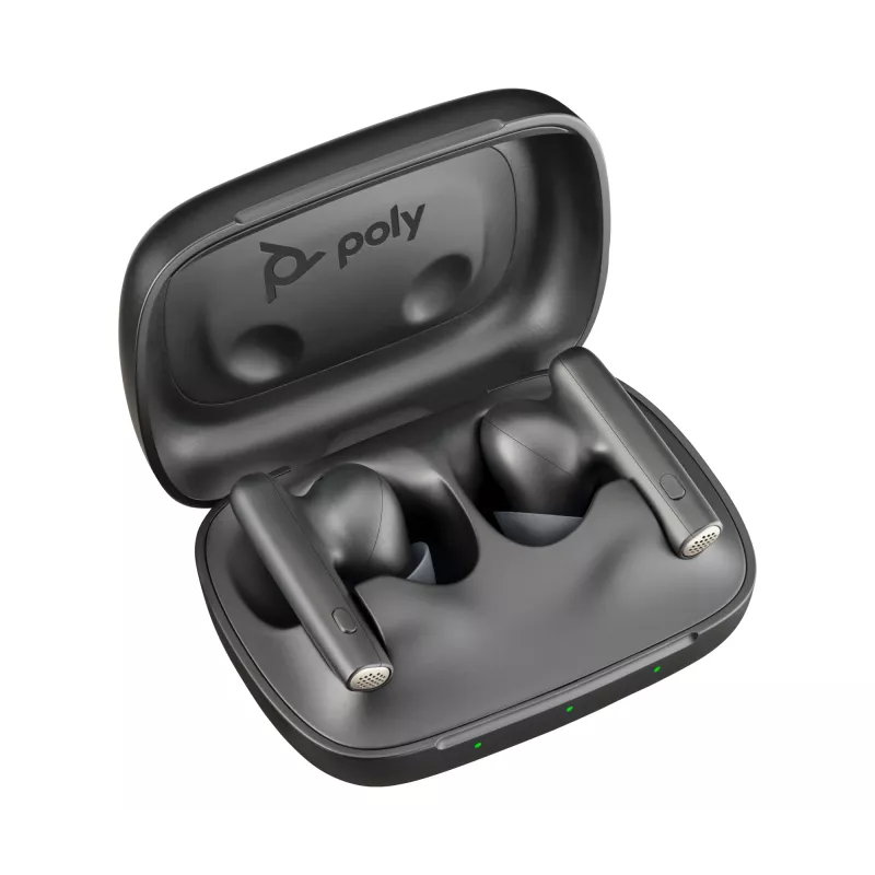 HP Poly Poly Voyager Free 60 UC Carbon čierne slúchadlá +BT700 USB-A adaptér +Basic Charge Case