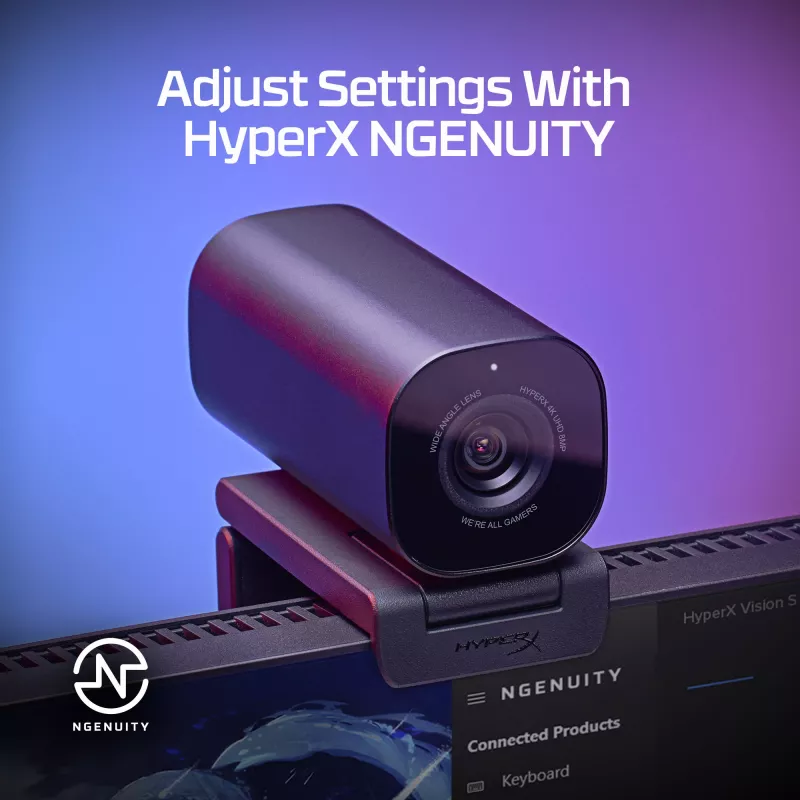 Webkamera HyperX Vision S 75X30AA, otáčanie/sklápanie