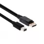 Kábel Club 3D CAC-2163 Mini DisplayPort na DisplayPort 1.2 HBR2, vidlica/vidlica, 2 m (6,56 ft), 4K60Hz
