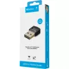 Sandberg USB BT 5.3 bezdrôtový dongle, Wireless, USB, Bluetooth, 3 Mbit/s, čierny