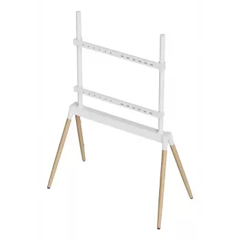 TV stojan Gembird TVS-86F-01-W 2,18 m biela drevo 40 kg