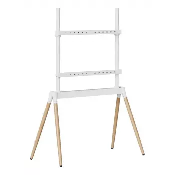 TV stojan Gembird TVS-86F-01-W 2,18 m biela drevo 40 kg