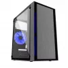 Počítačová skriňa Gembird CCC-FORNAX-960B Midi Tower čierna