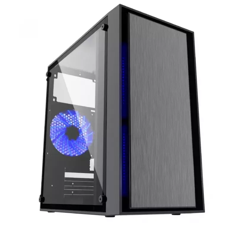 Počítačová skriňa Gembird CCC-FORNAX-960B Midi Tower čierna