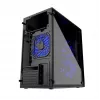 Počítačová skriňa Gembird CCC-FORNAX-960B Midi Tower čierna
