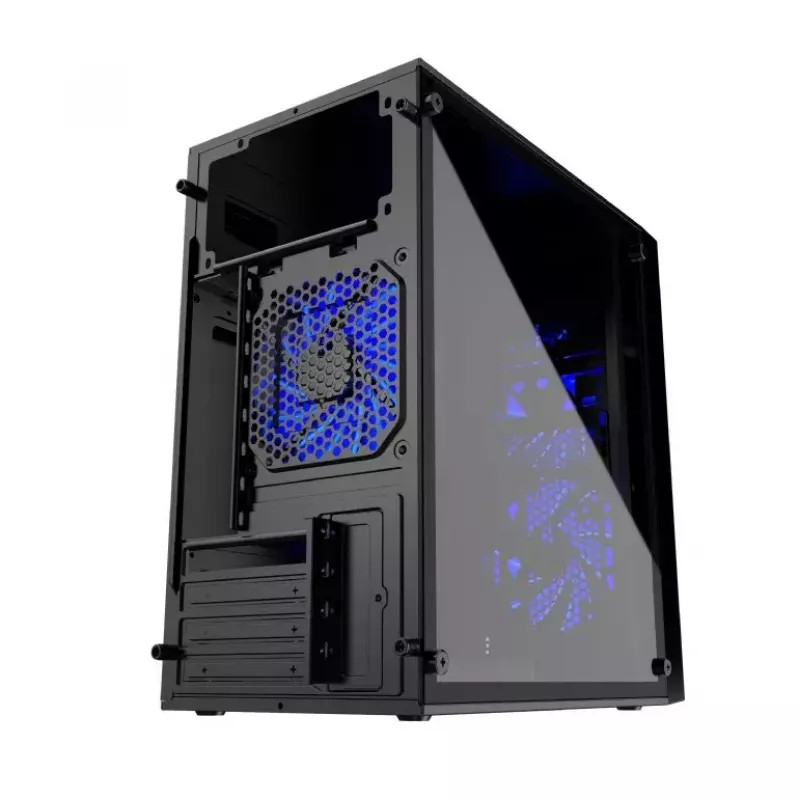 Počítačová skriňa Gembird CCC-FORNAX-960B Midi Tower čierna
