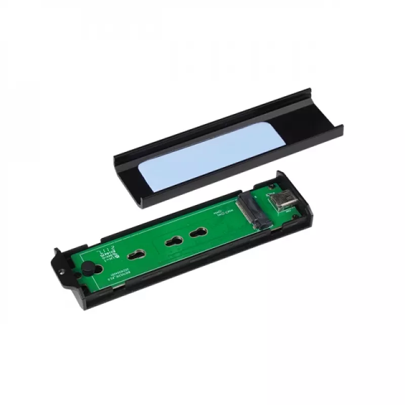 Chieftec CEB-M2C-TLE - puzdro na úložisko - M.2 - M.2 NVMe Card - USB 3.2 (Gen 2)