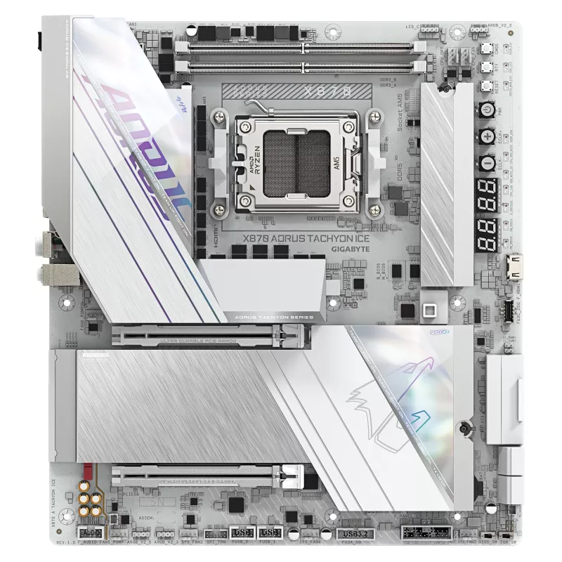 Základná doska GIGABYTE X870 AORUS TACHYON ICE, AMD X870, Socket AM5, ATX
