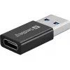 Sandberg USB-C/A DVD mechanika, čierna, tray, desktop/notebook, DVD Super Multi DL, USB Type-C, CD-R, CD-ROM, CD-RW, DVD+R DL, DVD-R, DVD-R DL, DVD-RAM, DVD-ROM, DVD-RW