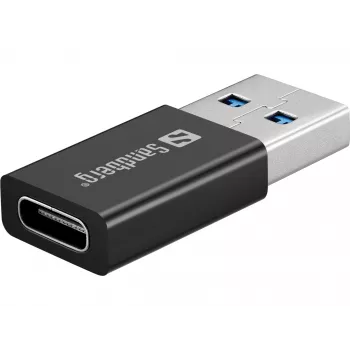 Sandberg USB-C/A DVD mechanika, čierna, tray, desktop/notebook, DVD Super Multi DL, USB Type-C, CD-R, CD-ROM, CD-RW, DVD+R DL, DVD-R, DVD-R DL, DVD-RAM, DVD-ROM, DVD-RW