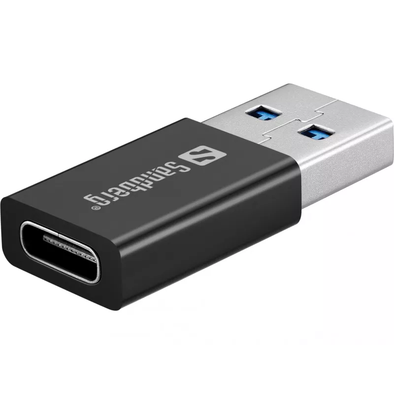 Sandberg USB-C/A DVD mechanika, čierna, tray, desktop/notebook, DVD Super Multi DL, USB Type-C, CD-R, CD-ROM, CD-RW, DVD+R DL, DVD-R, DVD-R DL, DVD-RAM, DVD-ROM, DVD-RW