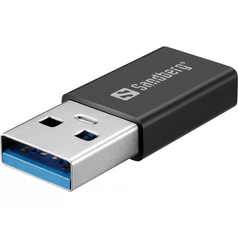Sandberg USB-C/A DVD mechanika, čierna, tray, desktop/notebook, DVD Super Multi DL, USB Type-C, CD-R, CD-ROM, CD-RW, DVD+R DL, DVD-R, DVD-R DL, DVD-RAM, DVD-ROM, DVD-RW