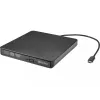 Sandberg USB-C/A DVD mechanika, čierna, tray, desktop/notebook, DVD Super Multi DL, USB Type-C, CD-R, CD-ROM, CD-RW, DVD+R DL, DVD-R, DVD-R DL, DVD-RAM, DVD-ROM, DVD-RW