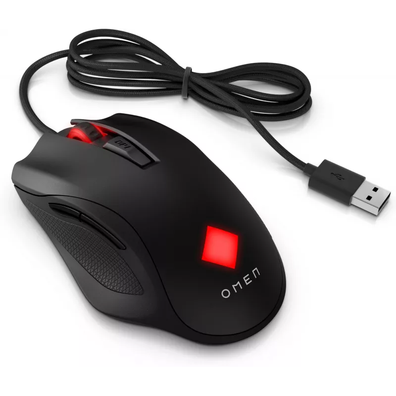 HP OMEN Vector myš, pravá ruka, IR-LED, USB Type-A, 16000 DPI, 1 ms, čierna