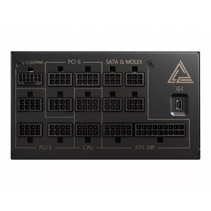 MSI MEG AI1300P PCIE5 napájací zdroj 1300 W 24-pin ATX ATX čierny