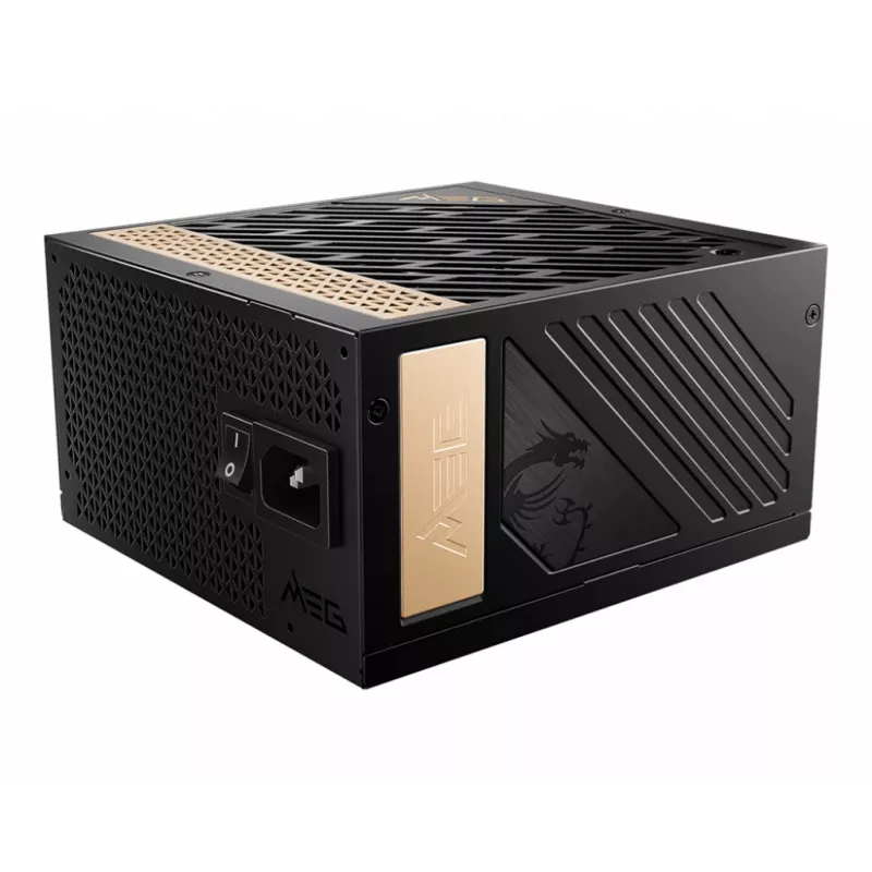 MSI MEG AI1300P PCIE5 napájací zdroj 1300 W 24-pin ATX ATX čierny