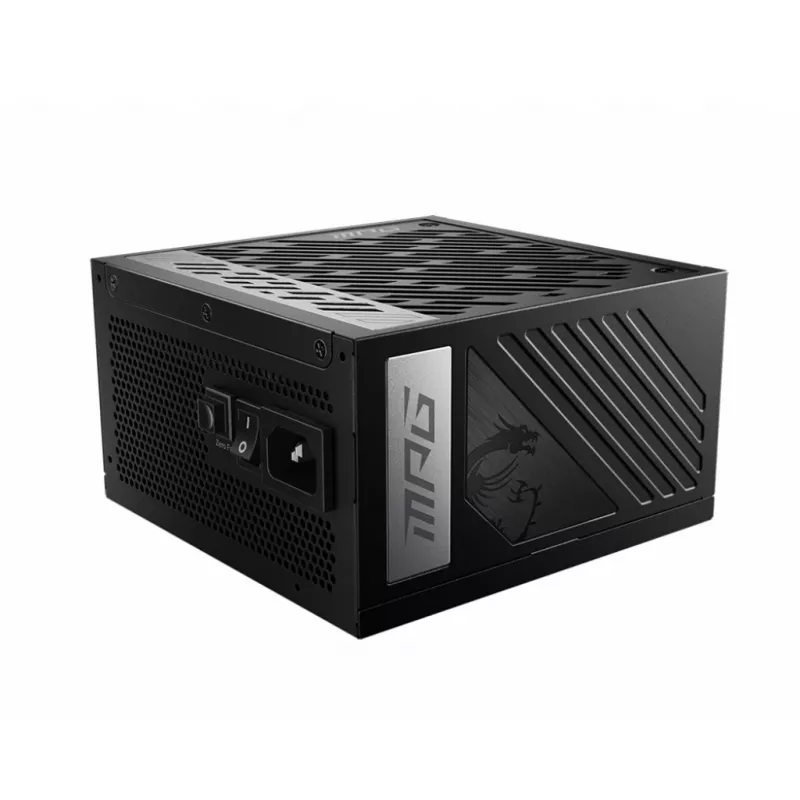 MSI MPG A850G PCIE5 napájací zdroj 850 W 24-pin ATX ATX čierny
