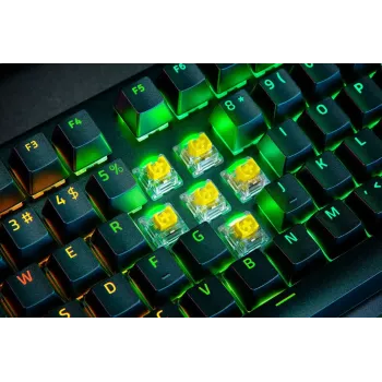 Razer BlackWidow V4 Pro klávesnica herná USB QWERTY US International čierna mechanická RGB LED