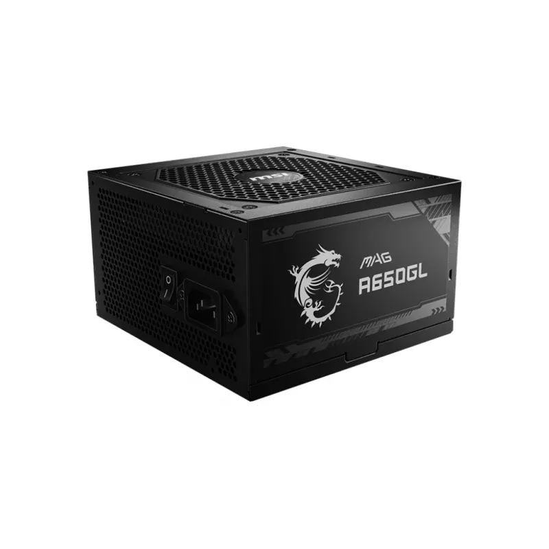 MSI MAG A650GL napájací zdroj 650 W 20+4 pin ATX ATX čierny
