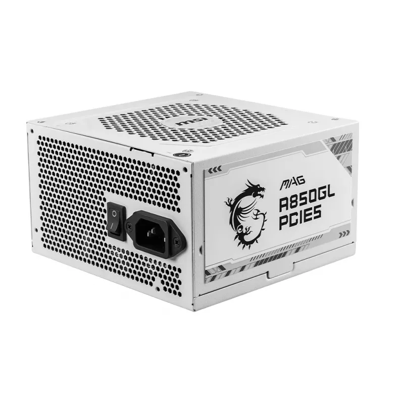 MSI MAG A850GL PCIE5 WHITE napájací zdroj 850 W 20+4 pin ATX ATX