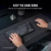 Mechanická herná klávesnica Corsair K65 PLUS WIRELESS RGB Wireless USB čierna
