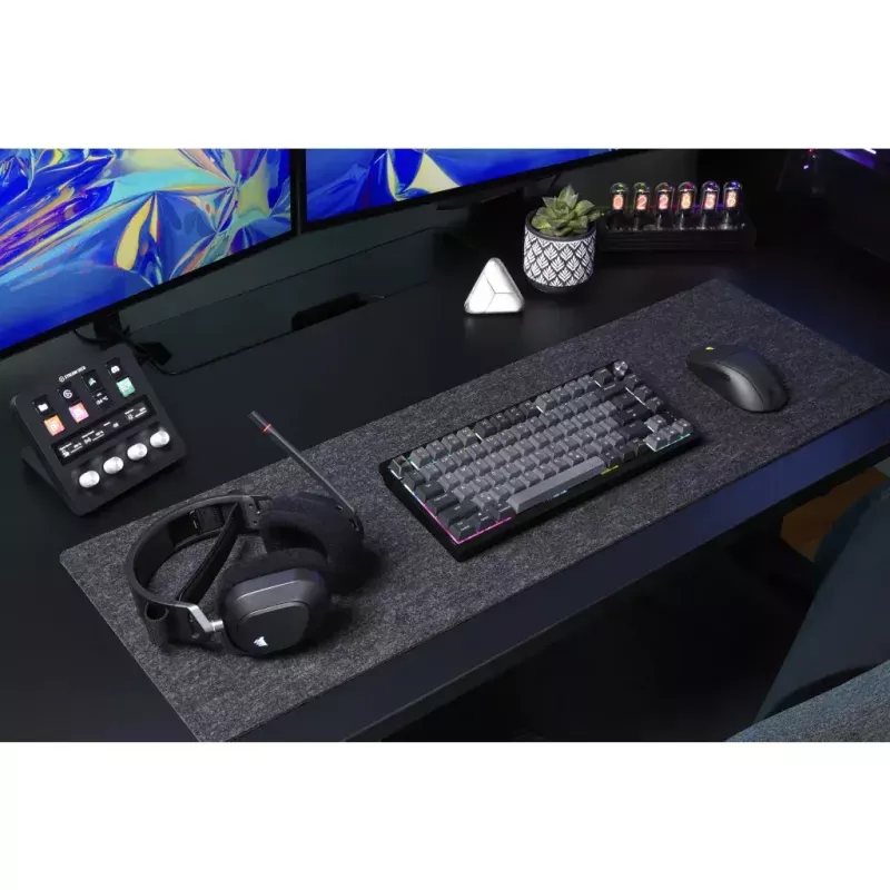 Mechanická herná klávesnica Corsair K65 PLUS WIRELESS RGB Wireless USB čierna