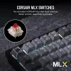 Mechanická herná klávesnica Corsair K65 PLUS WIRELESS RGB Wireless USB čierna