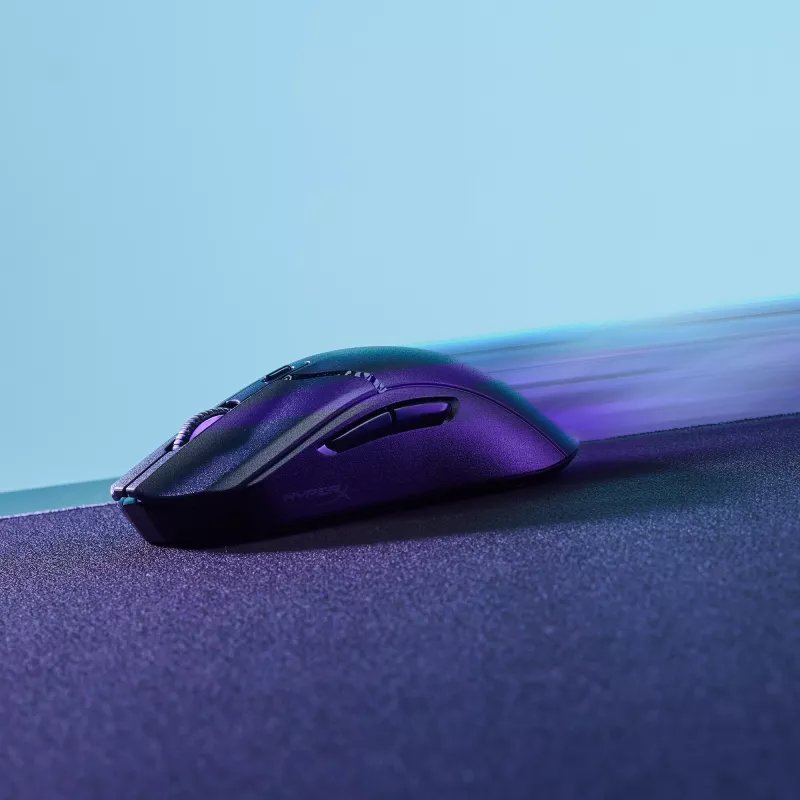 HyperX Pulsefire Haste 2 Core Wls – herná myš (čierna/čierna)