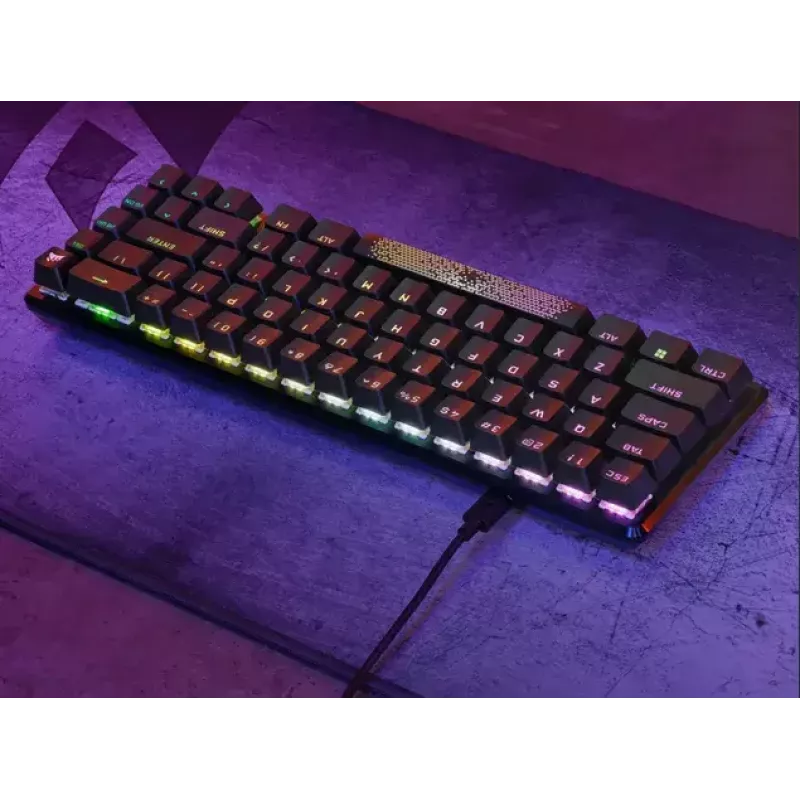 Corsair K65 PRO MINI klávesnica herná USB QWERTY anglická čierna 65% RGB