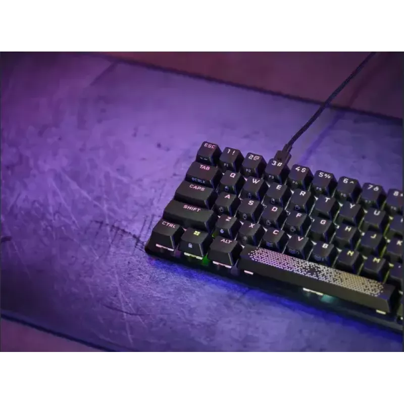 Corsair K65 PRO MINI klávesnica herná USB QWERTY anglická čierna 65% RGB