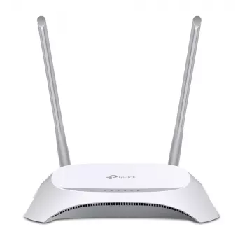 TP-Link TL-MR3420 WLAN router Fast Ethernet Single-Band (2,4 GHz) Čierna, Biela