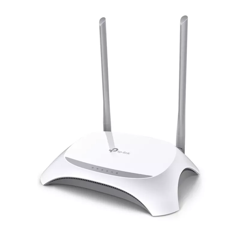 TP-Link TL-MR3420 WLAN router Fast Ethernet Single-Band (2,4 GHz) Čierna, Biela
