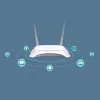 TP-Link TL-MR3420 WLAN router Fast Ethernet Single-Band (2,4 GHz) Čierna, Biela