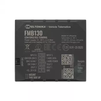 GPS Tracker Teltonika FMB130 Auto Čierny