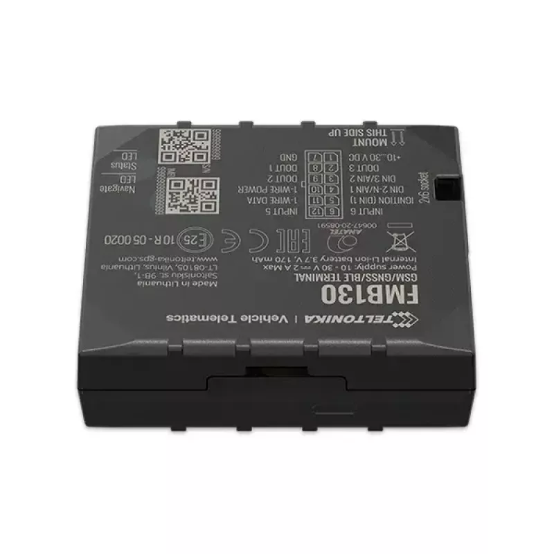 GPS Tracker Teltonika FMB130 Auto Čierny