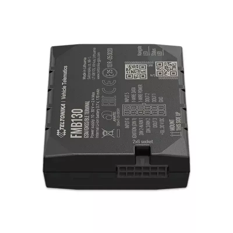 GPS Tracker Teltonika FMB130 Auto Čierny