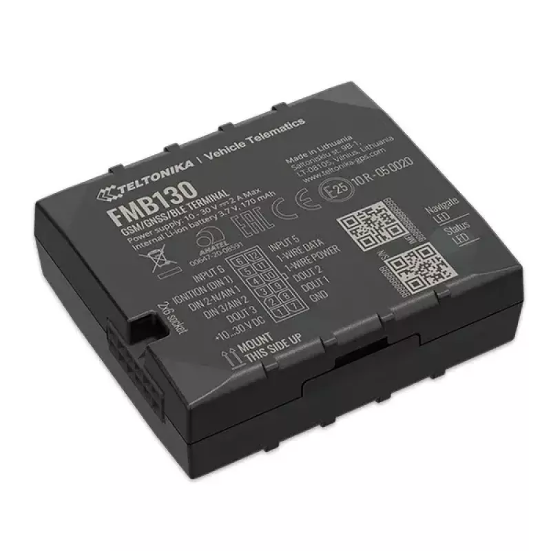 GPS Tracker Teltonika FMB130 Auto Čierny