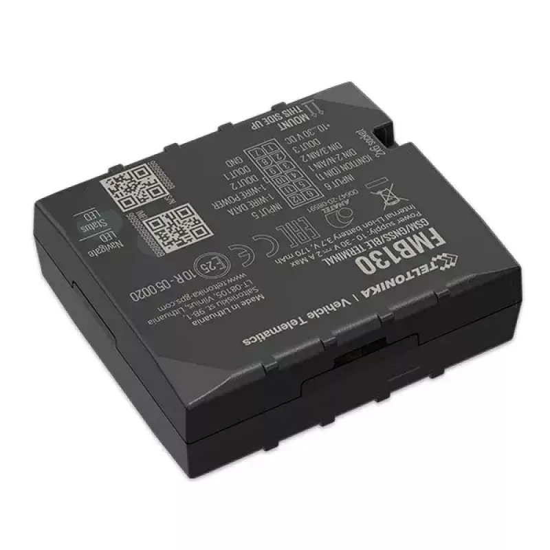 GPS Tracker Teltonika FMB130 Auto Čierny