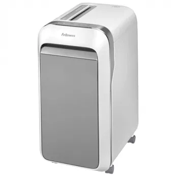 Fellowes LX Series skartovačka LX221 20 listov mikrostrih skartovačka s 30-litrovou výsuvnou nádobou najvyššia bezpečnosť P5 biela